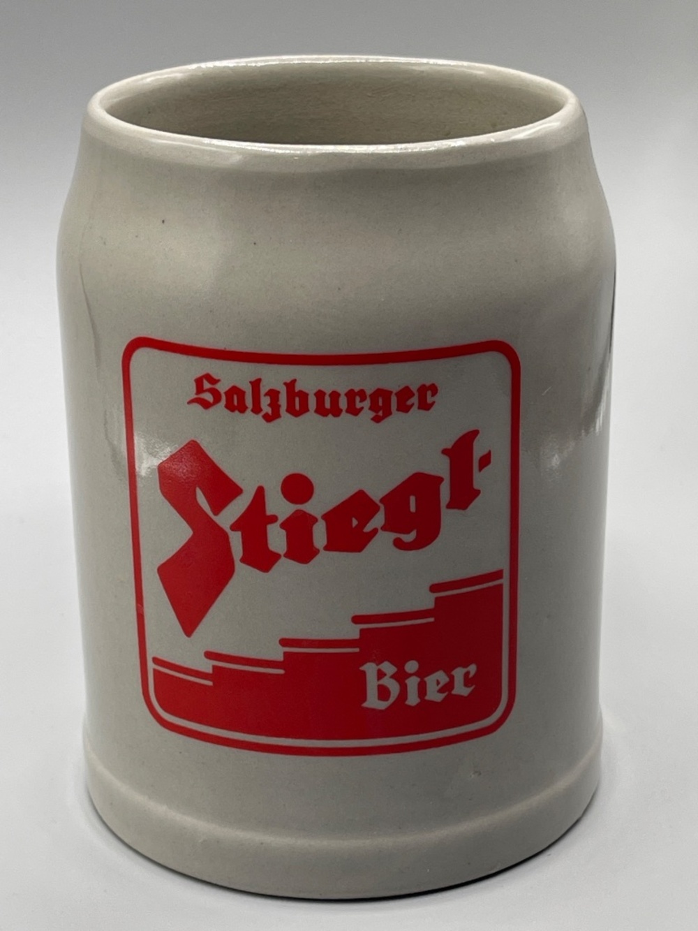 Stiegl Salzburger 0.5L beer Clay Stoneware Ceramic Stein mug